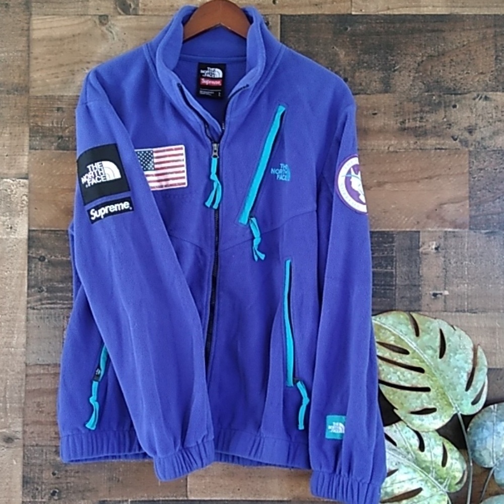 The North Face Supreme Royal Blue Sweater